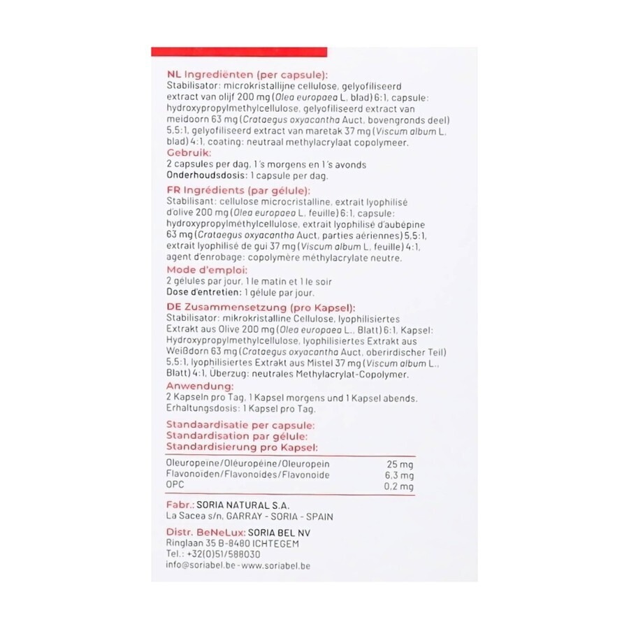 Soria 21-c Tensivel Xxi Caps 30