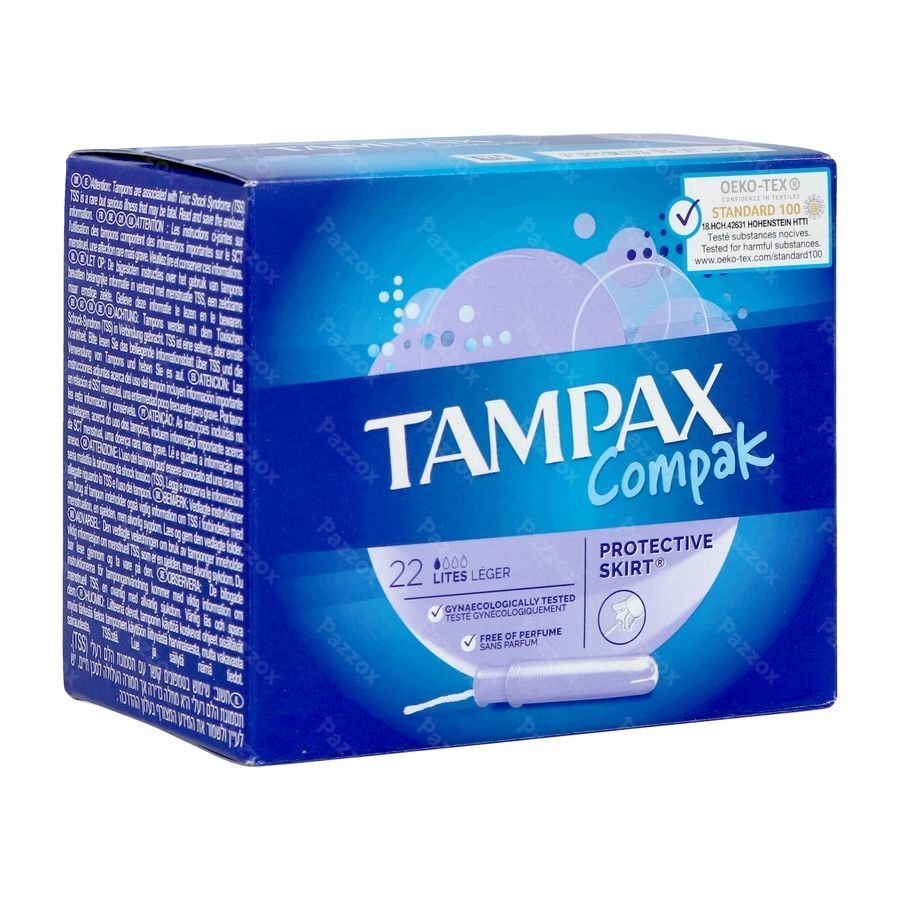 Tampax Compak Lites 22