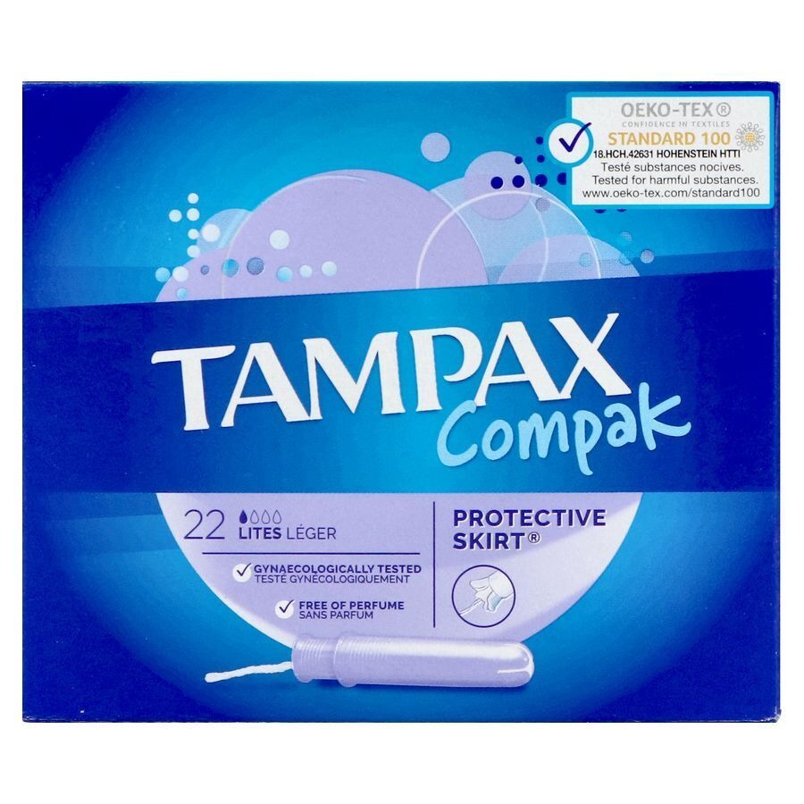 Tampax Compak Lites 22