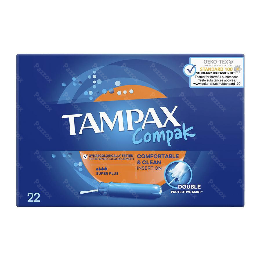 Tampax Compak Super Plus 22