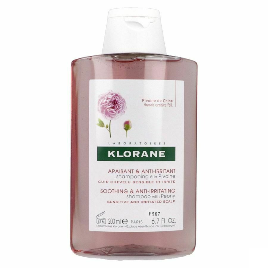 Klorane Shampooing &agrave; La Pivoine 200ml + Lait Hibiscus 75ml