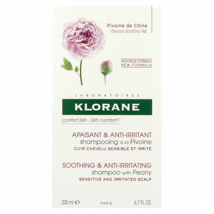 Klorane Shampooing &agrave; La Pivoine 200ml + Lait Hibiscus 75ml