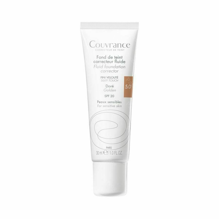 Avène Couvrance Fond de Teint Fluide 5 Doré 30ml