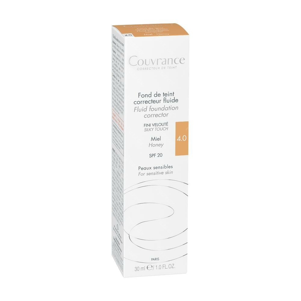 Avène Couvrance Fond de Teint Fluide 4 Miel 30ml