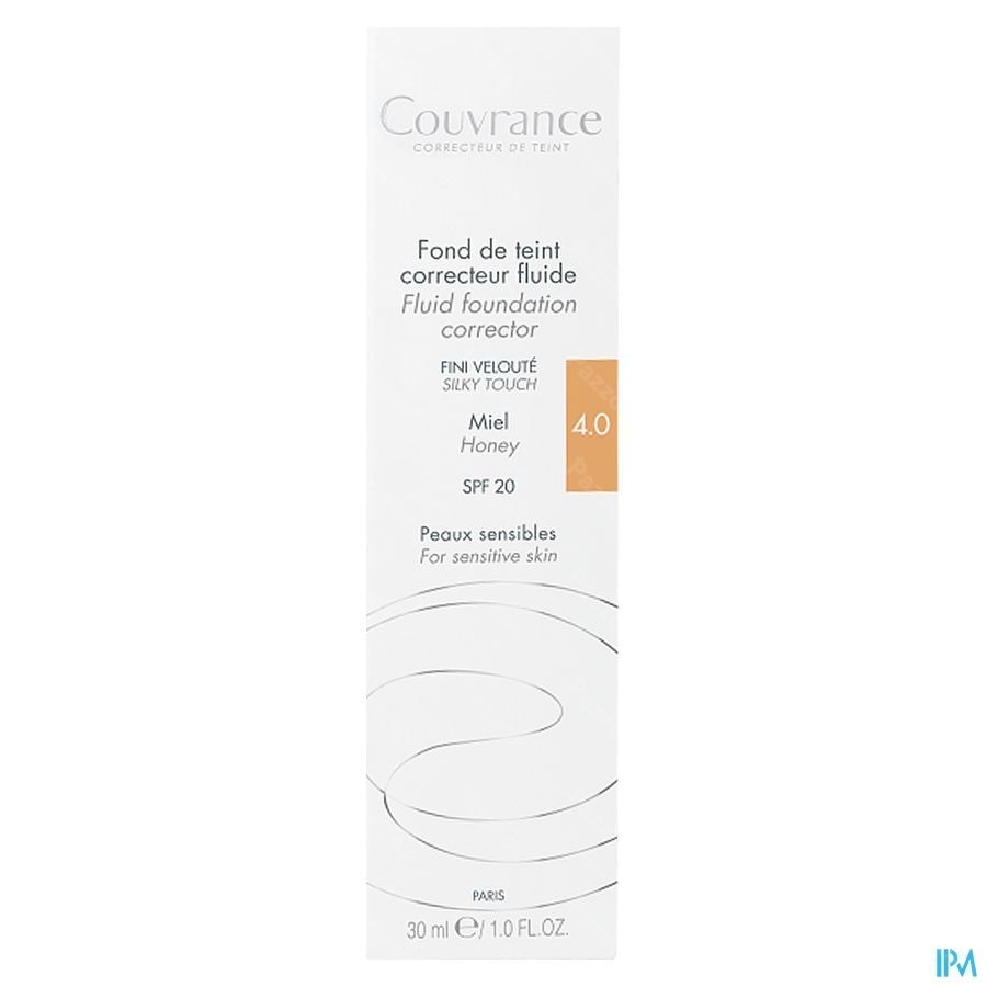 Avène Couvrance Fond de Teint Fluide 4 Miel 30ml
