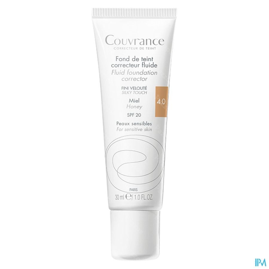 Avène Couvrance Fond de Teint Fluide 4 Miel 30ml