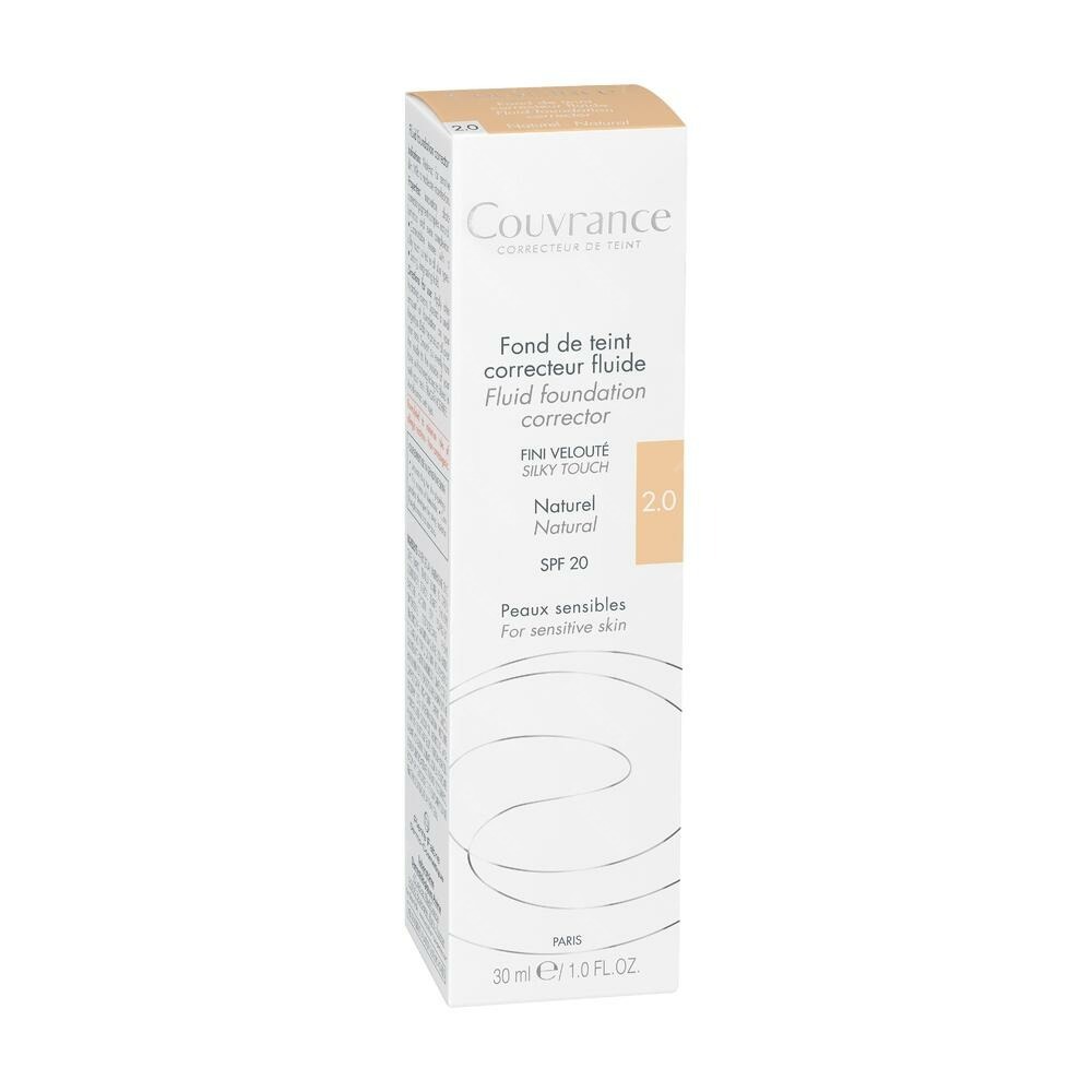 Avène Couvrance Fond de Teint Fluide 2 Naturel 30ml