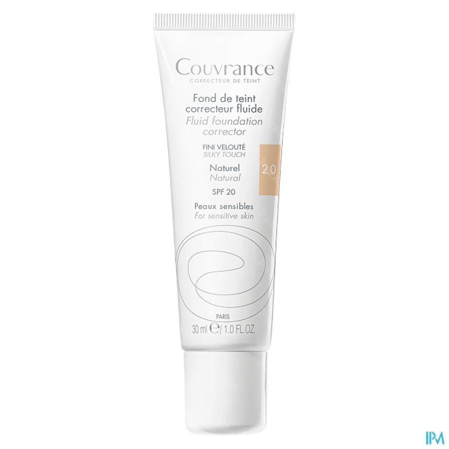 Avène Couvrance Fond de Teint Fluide 2 Naturel 30ml