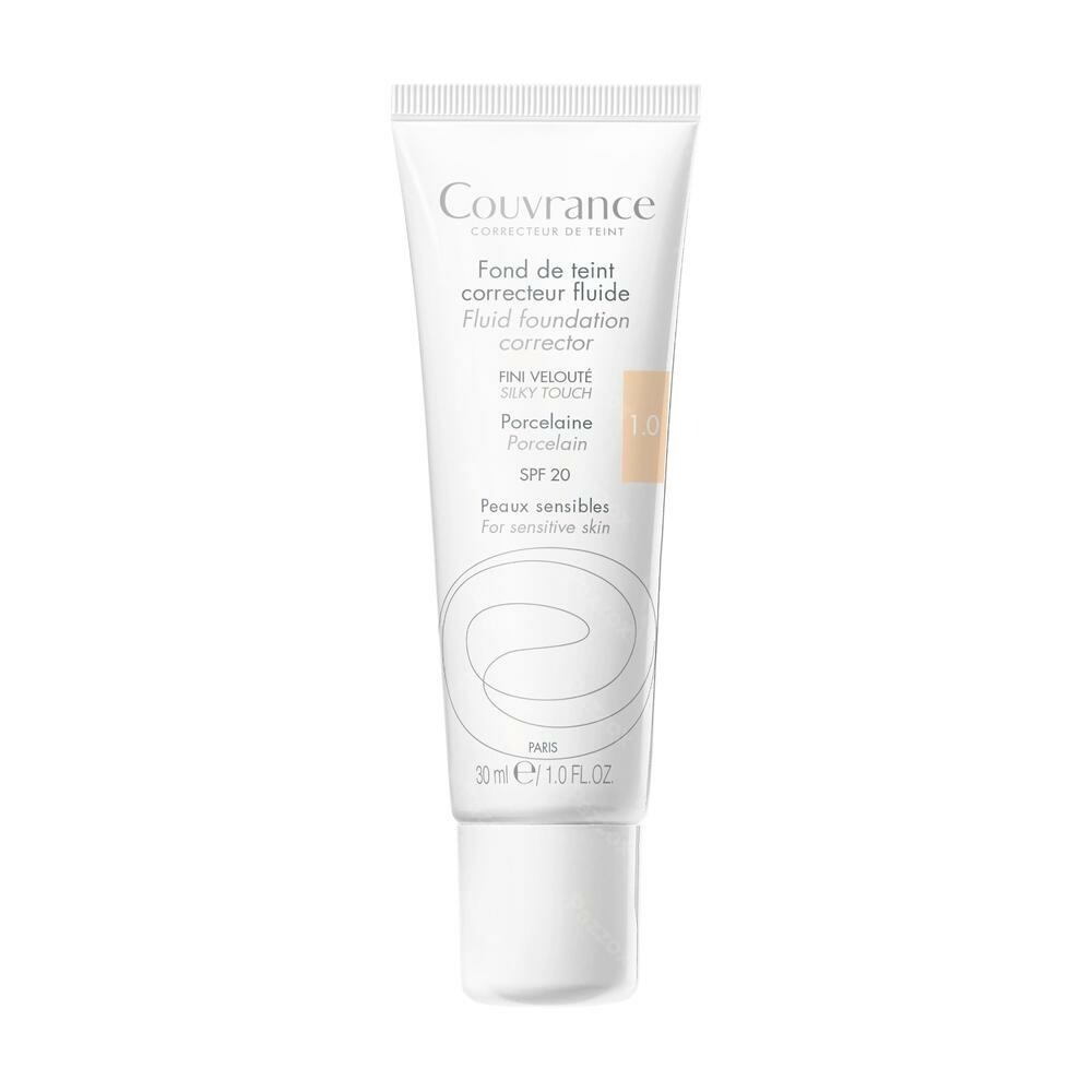 Avène Couvrance Fond de Teint Fluide 1 Porcelaine 30ml