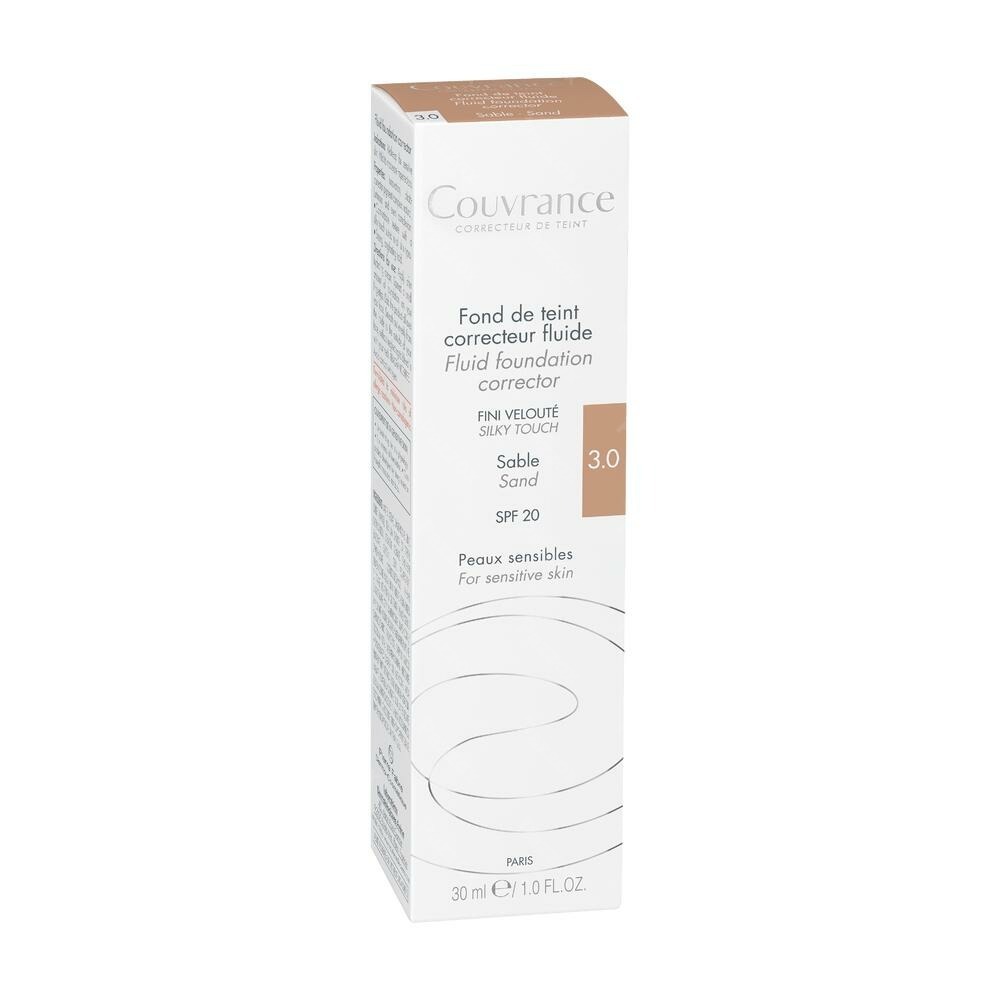 Avène Couvrance Fond de Teint Fluide 3 Sable 30ml