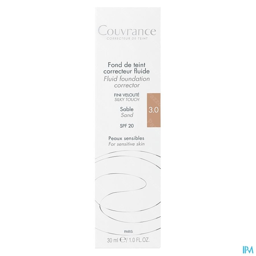 Avène Couvrance Fond de Teint Fluide 3 Sable 30ml