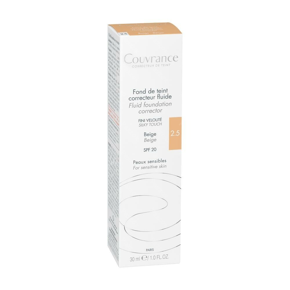 Avène Couvrance Fond de Teint Fluide 2,5 Beige 30ml