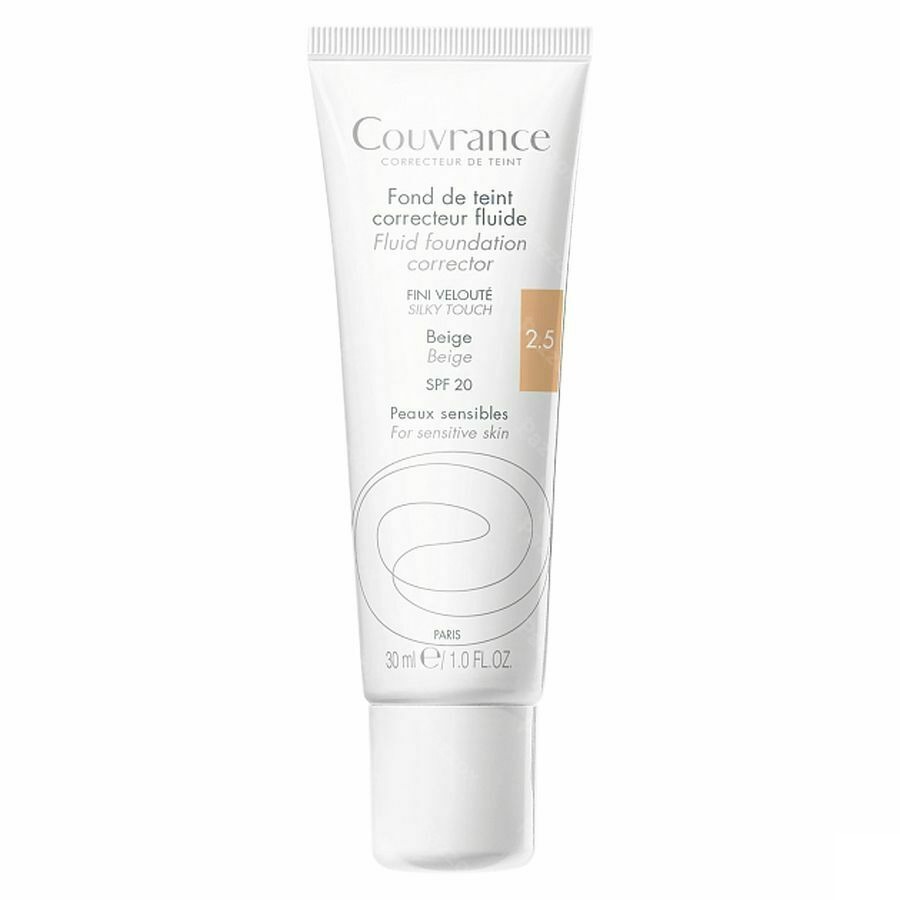 Avène Couvrance Fond de Teint Fluide 2,5 Beige 30ml