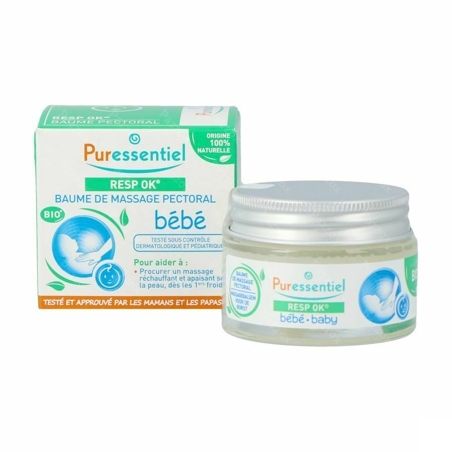 Puressentiel Respiratoire Baume Massage Bebe 30ml 