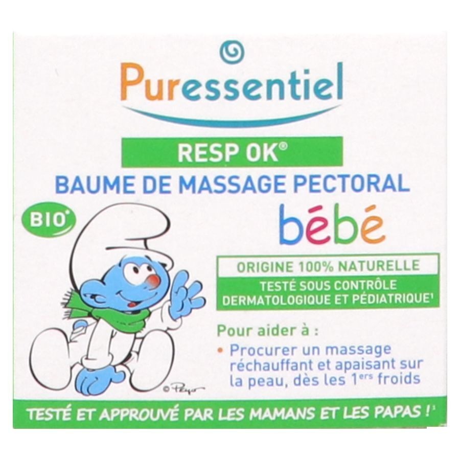 Puressentiel Respiratoire Baume Massage Bebe 30ml 