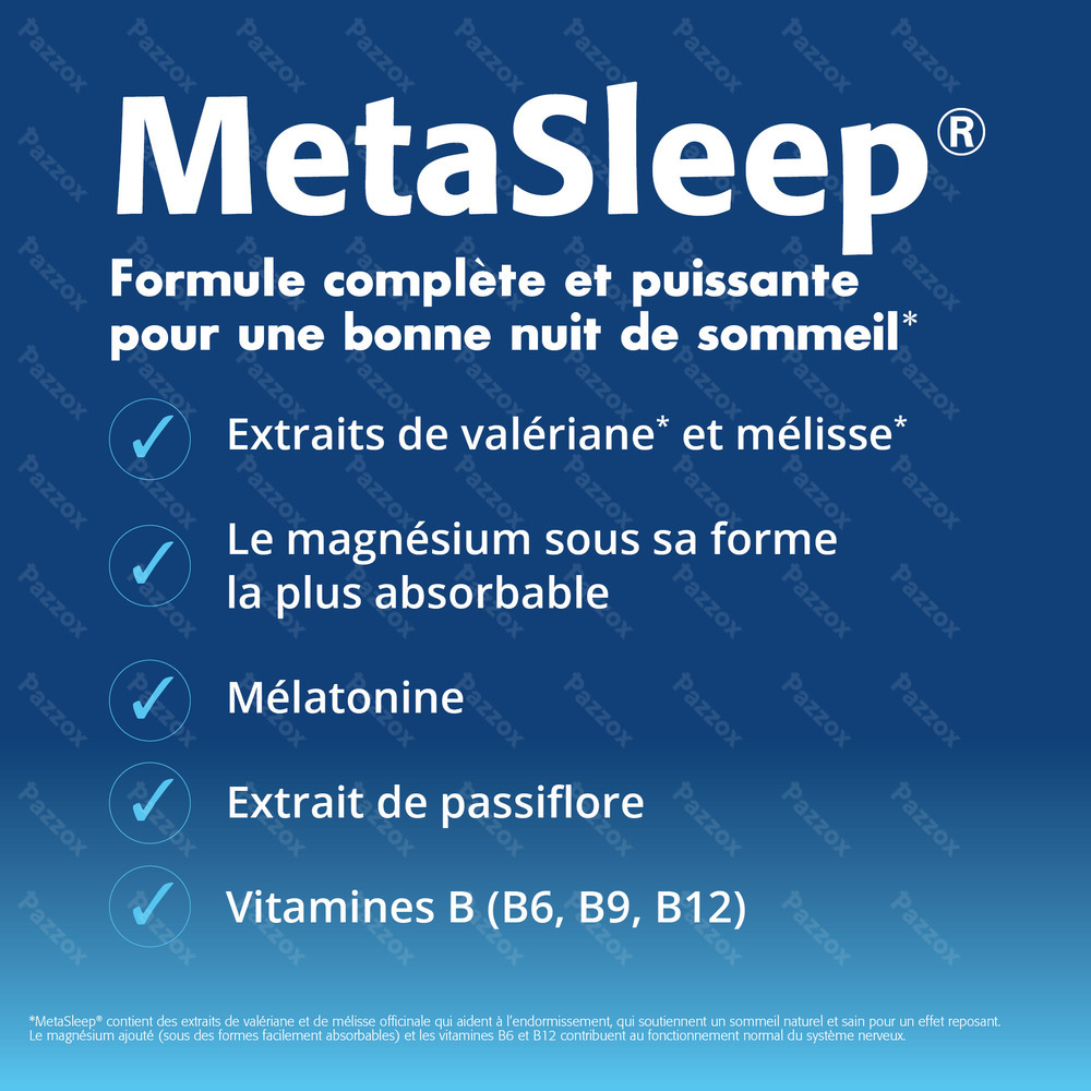 Metasleep Nf Comp 60 22382 Metagenics