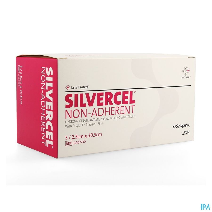 Silvercel Na Pans Hydroalginate 2x30cm 5 Cad7230