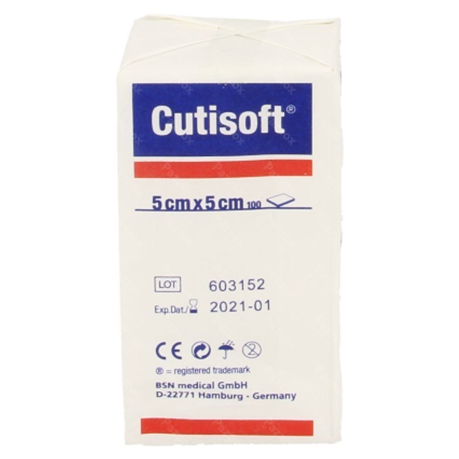 Cutisoft Non Woven 5x5cm 100