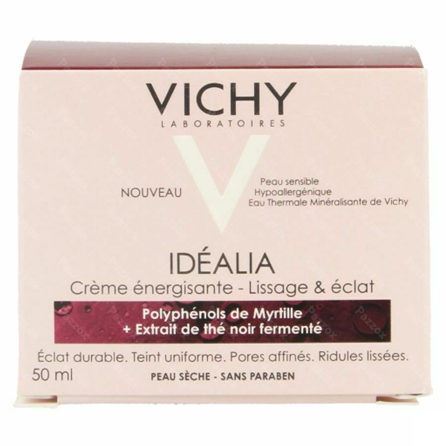 Vichy Idealia Crème de Lumière Lissante soin jour Peaux Sèches 50ml