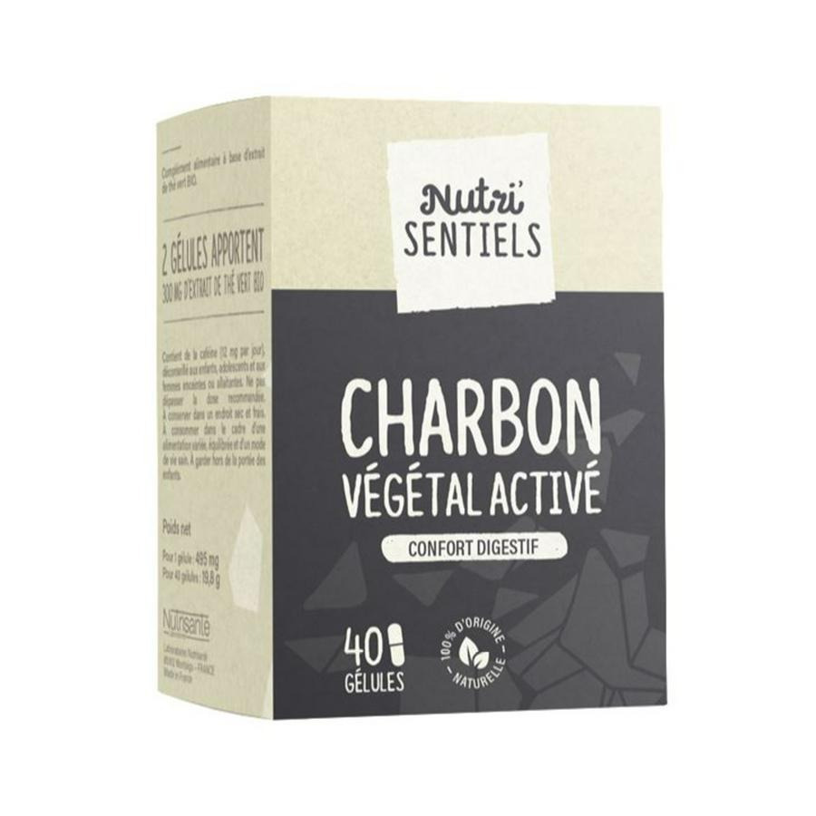 Charbon Végétal Activé 40 pc(s) - Redcare Pharmacie