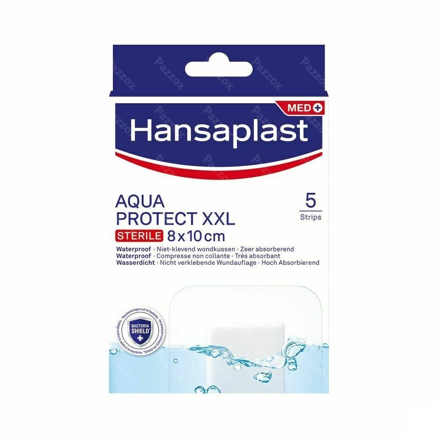 Hansaplast Aqua Prot. Strips Xxl 5