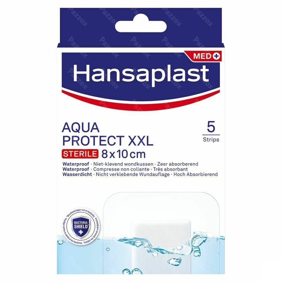 Hansaplast Aqua Prot. Strips Xxl 5
