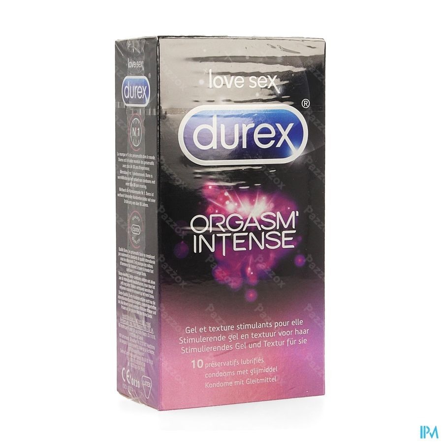 Durex Orgasm Intense Preservatifs 10