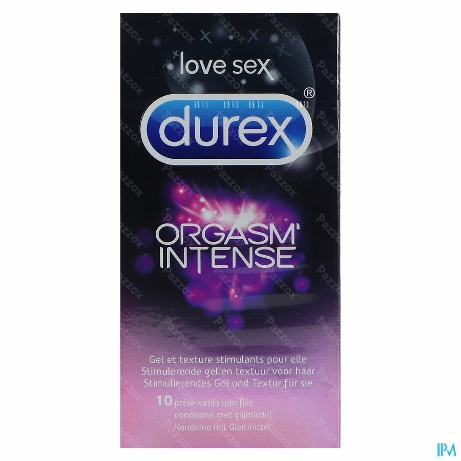 Durex Orgasm Intense Preservatifs 10
