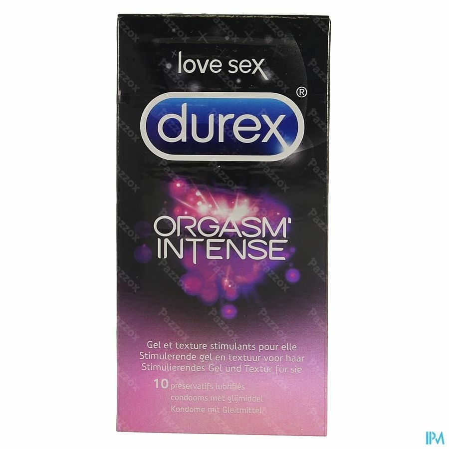Durex Orgasm Intense Preservatifs 10