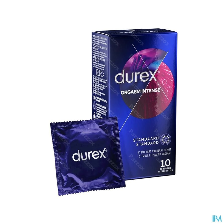 Durex Orgasm Intense Preservatifs 10