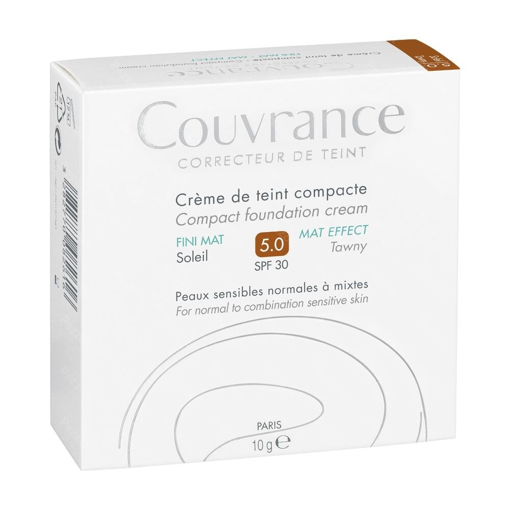 Avène Couvrance Crème Teinté Compact Oil Free 05 Soleil 10g
