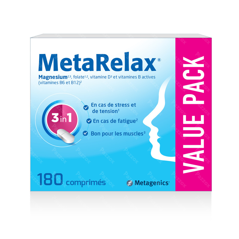 MetaRelax 180 Comprimes Metagenics