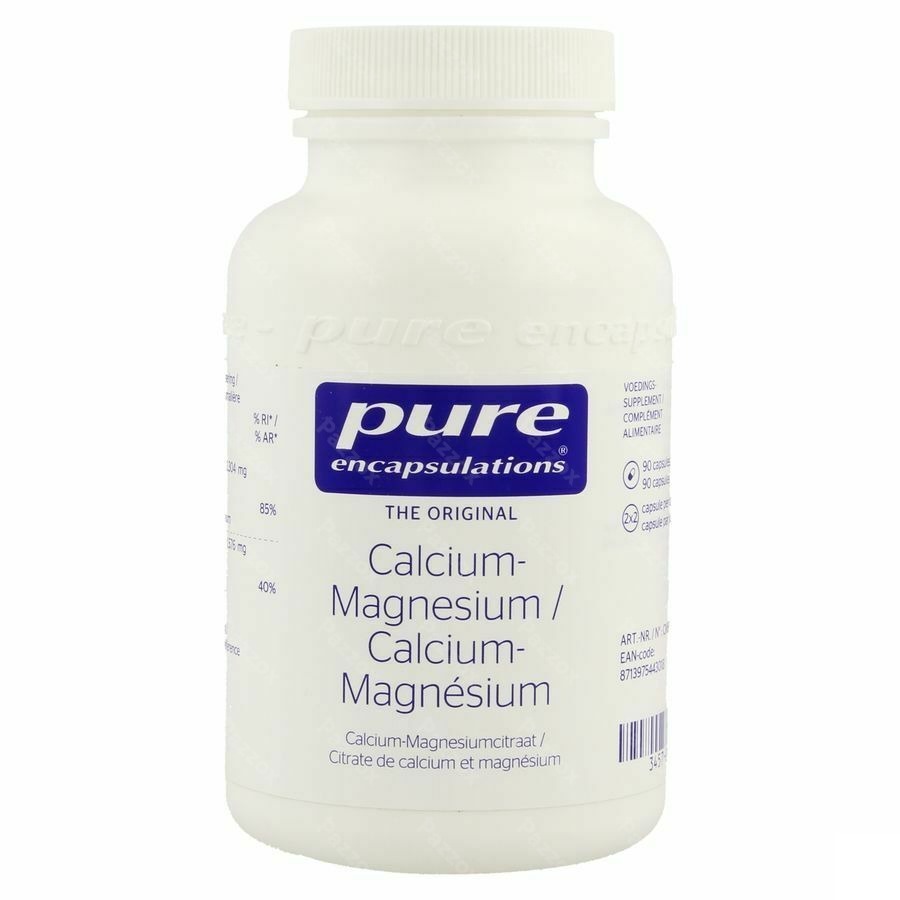 Pure Encapsulations Calcium Magnesium caps 90