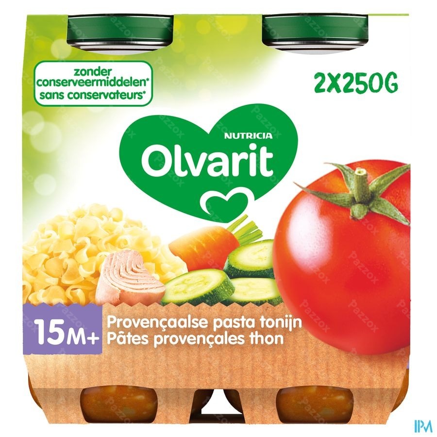 Olvarit Pates Provencales Thon 2x250g 15m04