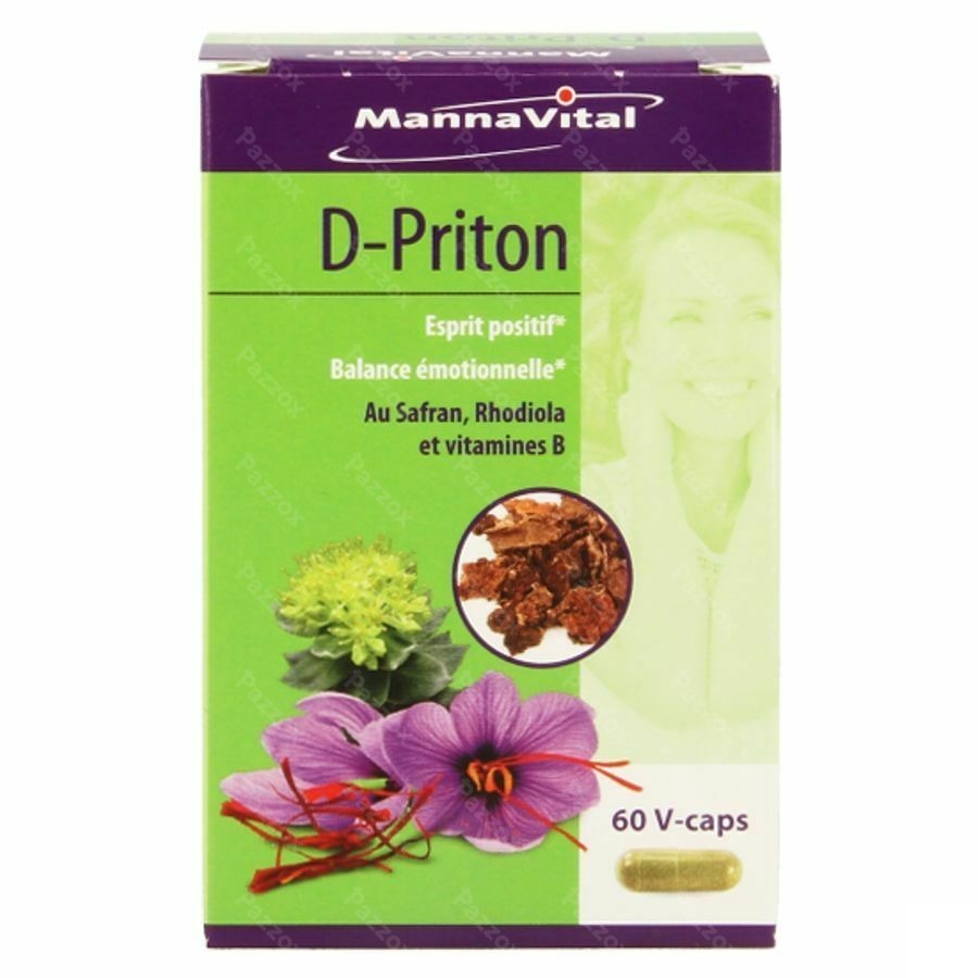 Mannavital D-priton V-caps 60