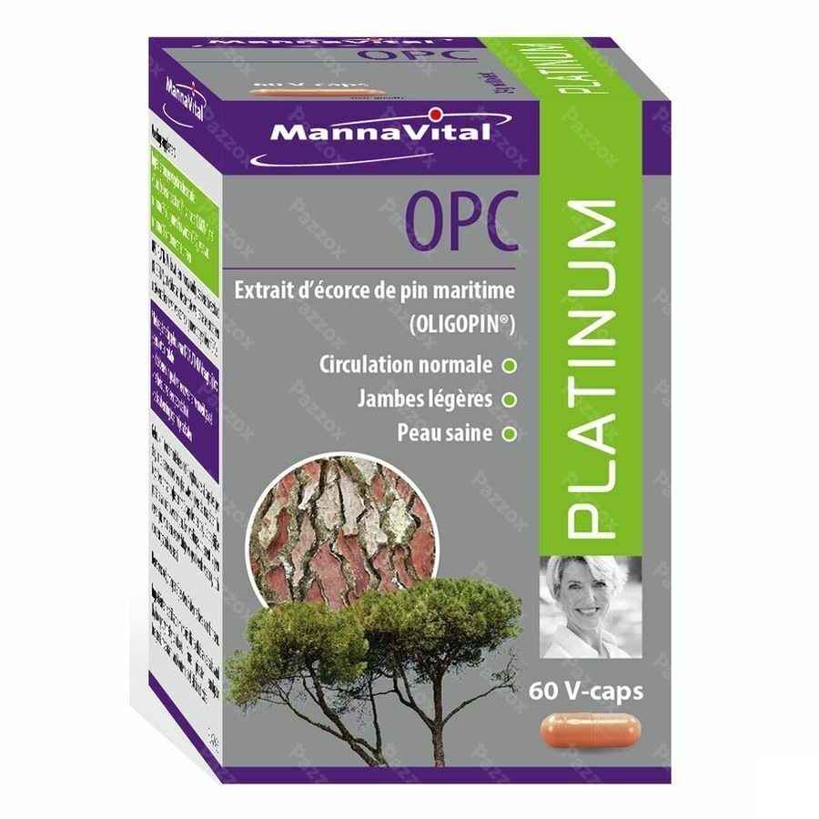 Mannavital Opc Platinum V-caps 60