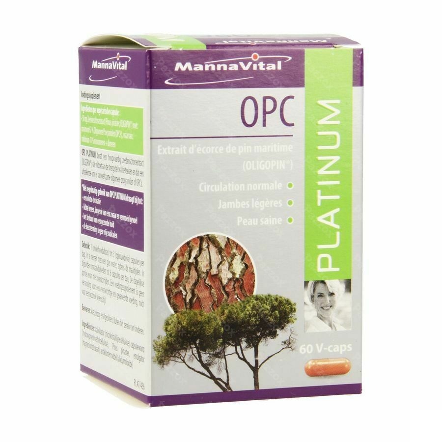 Mannavital Opc Platinum V-caps 60