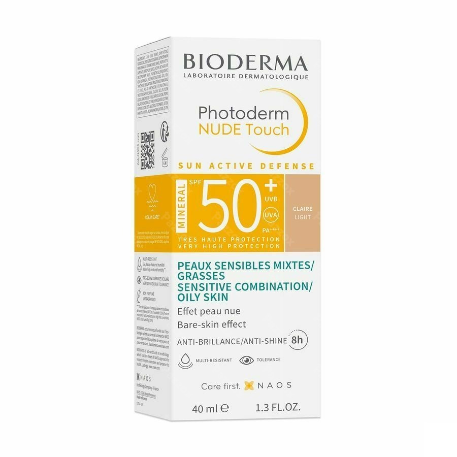 Bioderma Photoderm Nude Spf50+ Claire 40ml