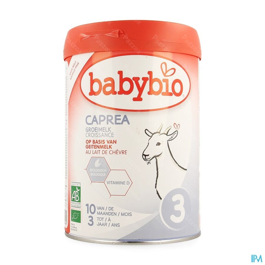 Babybio Caprea 3 Lait Chevre 900g - Pazzox, pharmacie en ligne