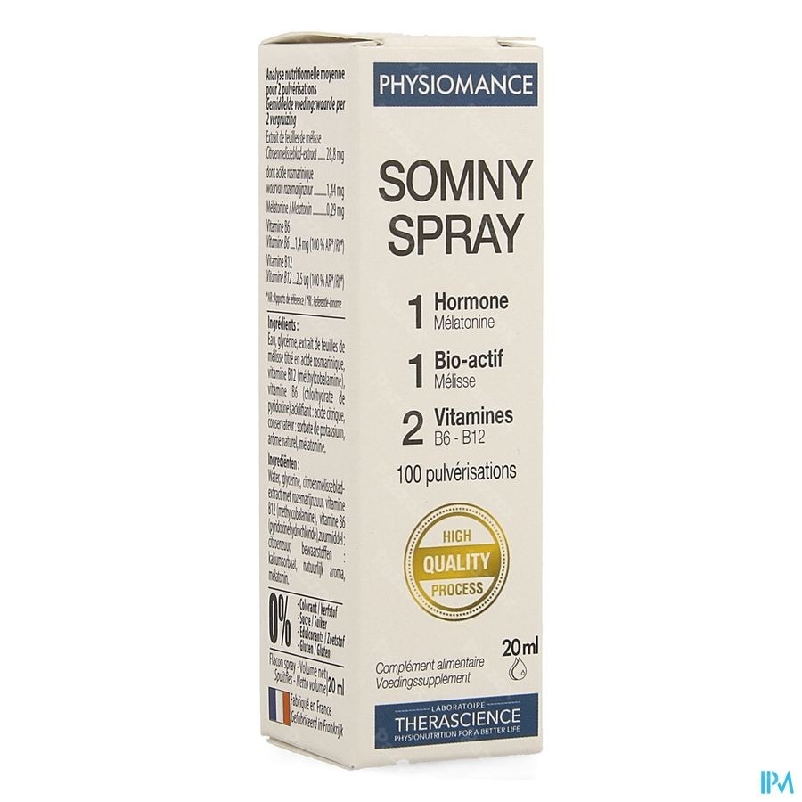 Physiomance Somny Spray 20ml
