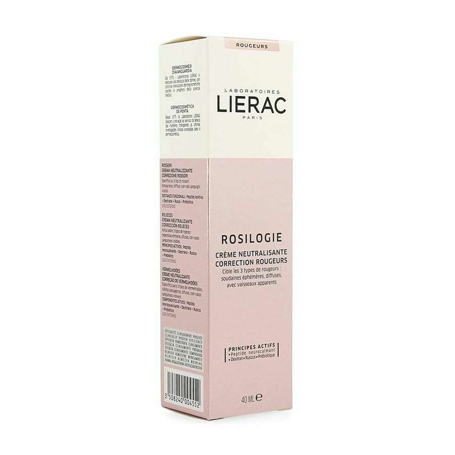 Lierac Rosilogie Creme Neutral Corr.roug. Tbe 40ml