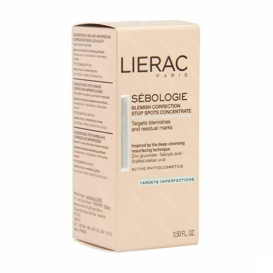Lierac Sebologie Conc.stop Bouton Correct.imp.15ml