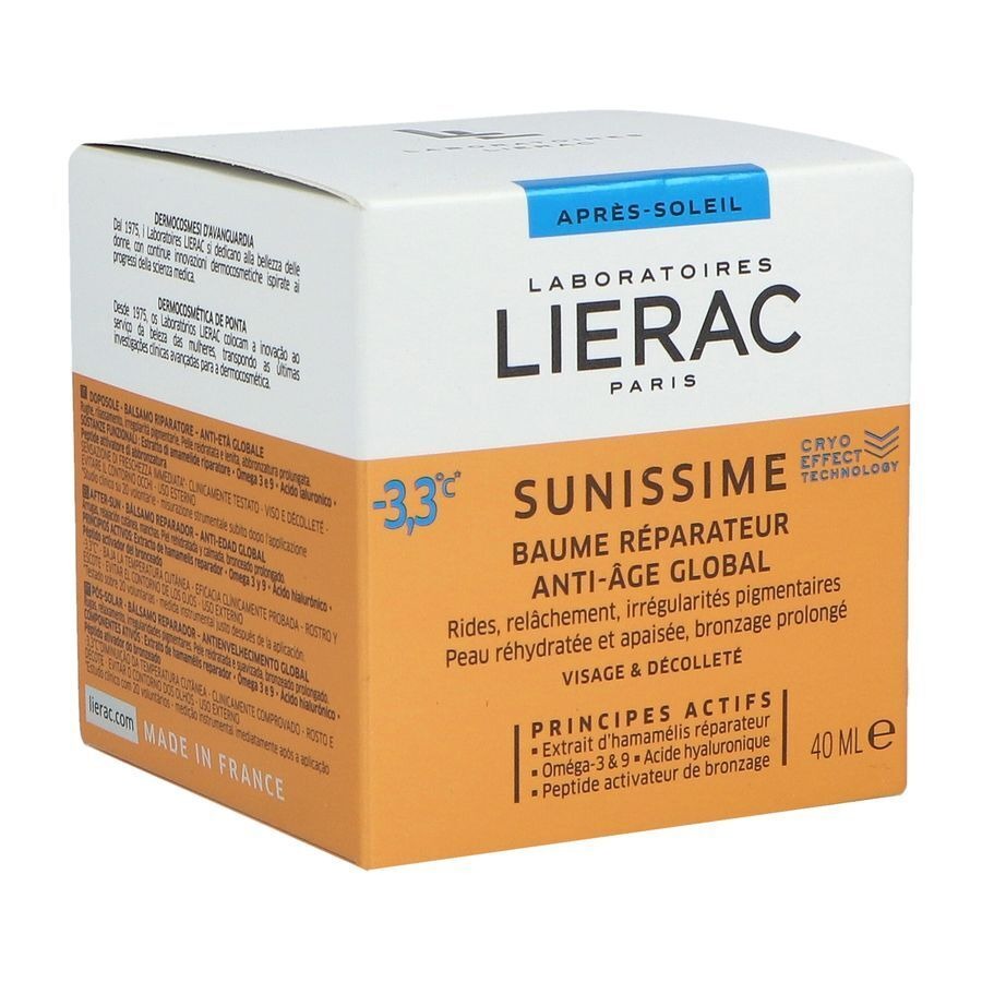 Lierac Sunissime Balsem Anti-Age Global Après Soleil 40ml