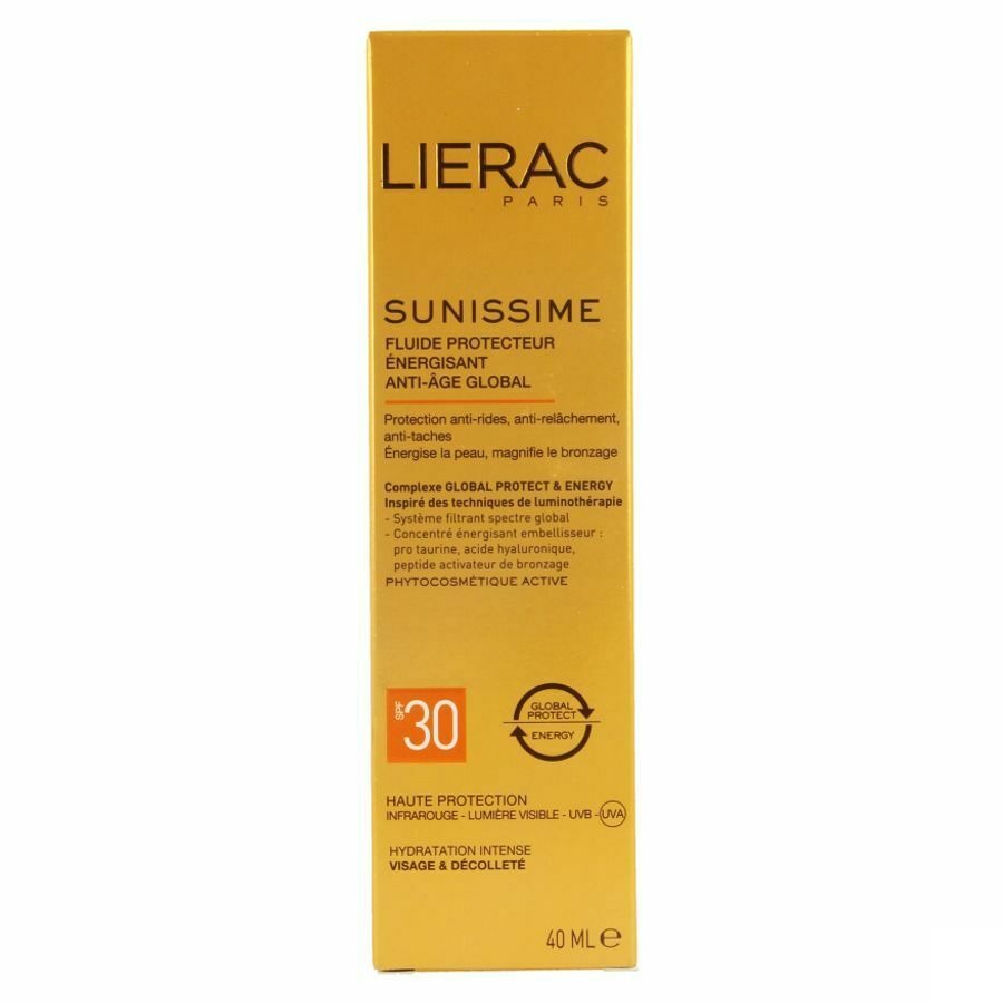 Lierac Sunissime Fluide Visage Ip30 Prot.ener 40ml