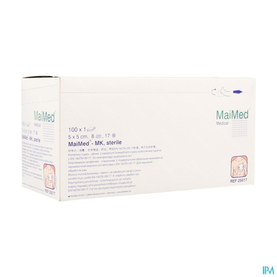Maimed 5x5cm Compresse Sterile 100