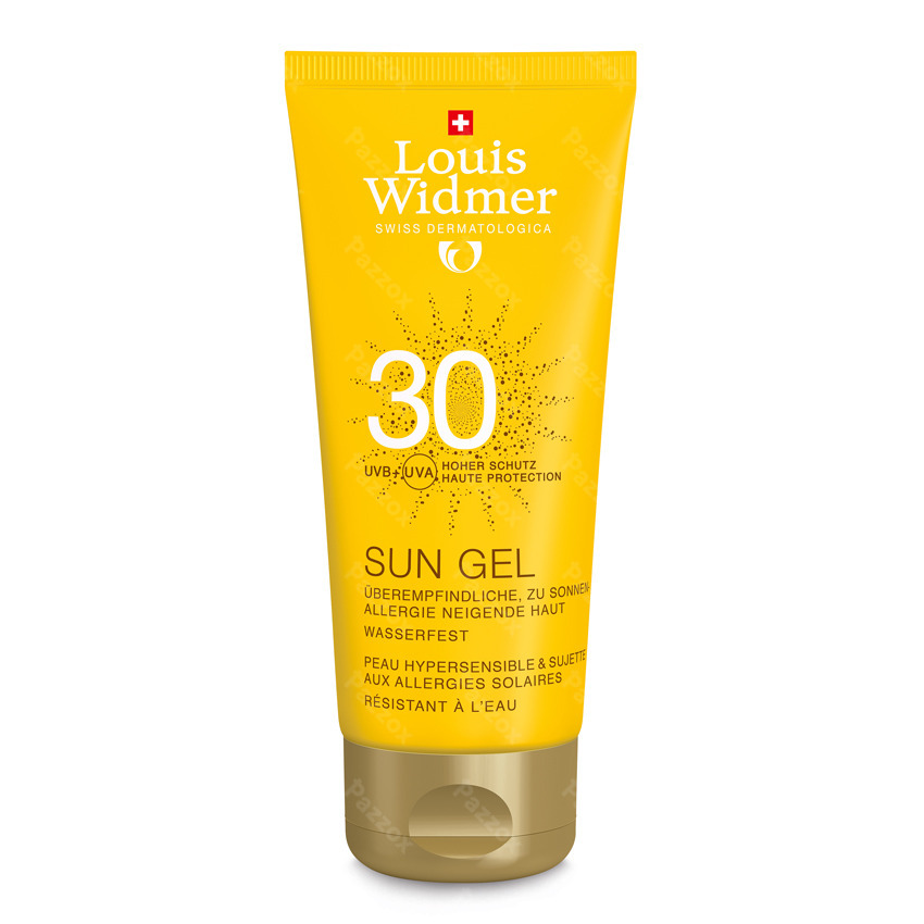 Widmer Sun Gel Ip30 Parf Tube 100ml