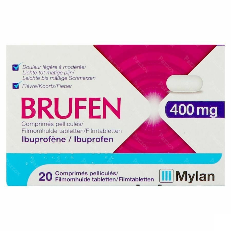 Brufen 400mg 20 Comprimés