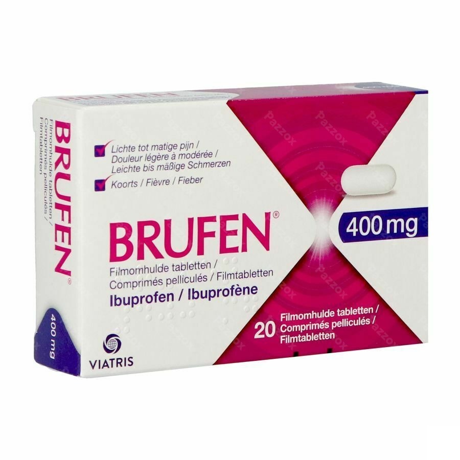 Brufen 400mg 20 Comprimés
