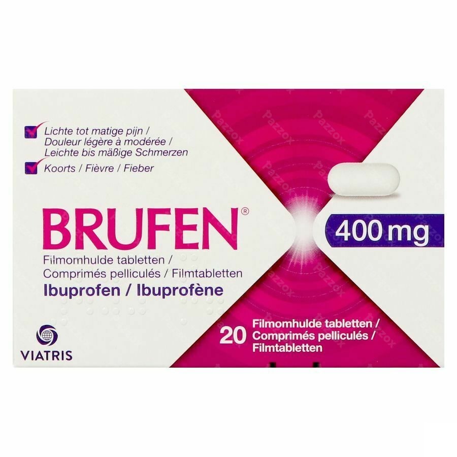 Brufen 400mg 20 Comprimés