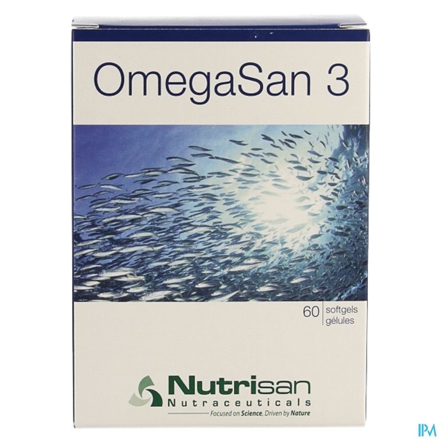 Omegasan 3 Nf  60 Softgels Nutrisan